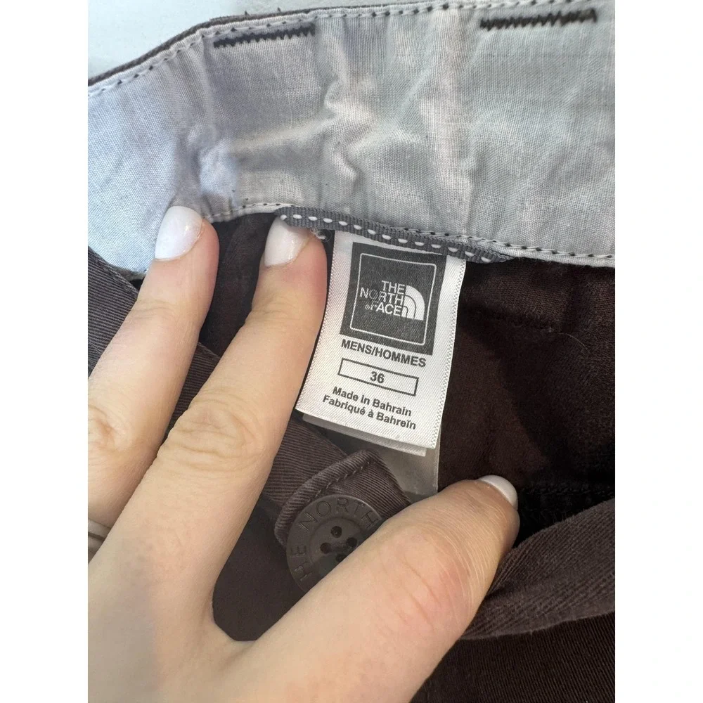 The North Face Pants Mens 36 Brown Chino Short Cotton Casual‎ Outdoor